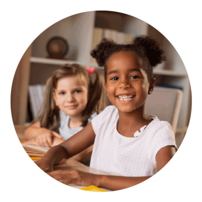 children smiling